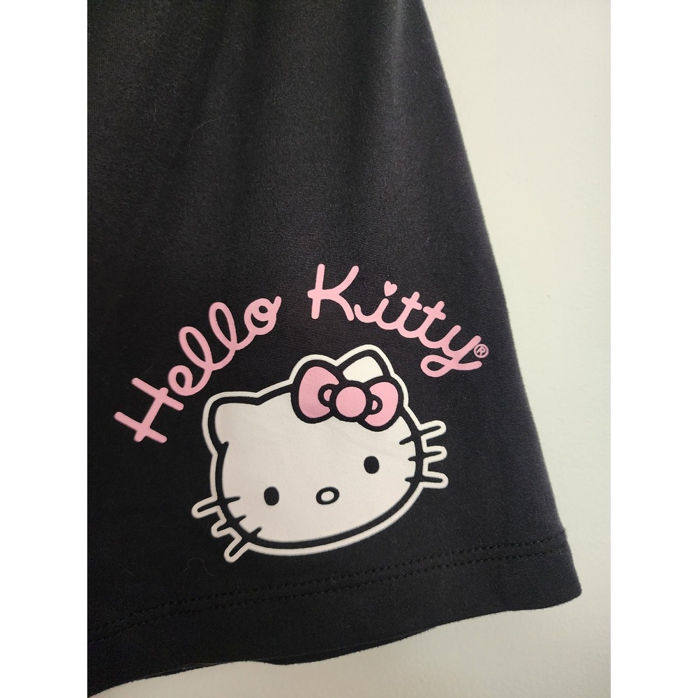 Hello‎ Kitty Sanrio Black Sleep Shorts Pajama Bottoms Women's XL